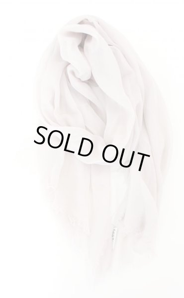 画像2: 光透けるストール　グレージュ (2)