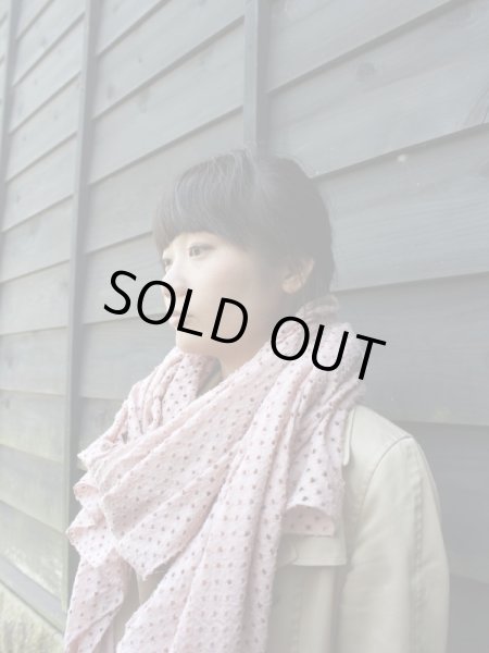 画像3: パンチングストール　レトロピンク (3)