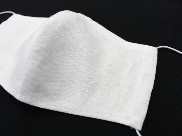 画像3: 5色展開＊HEMP100%で作った立体マスク[レギュラーサイズ] (3)