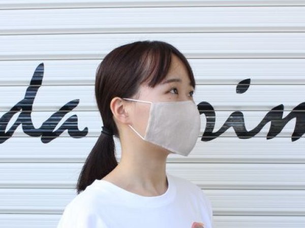 画像13: 5色展開＊HEMP100%で作った立体マスク[レギュラーサイズ] (13)