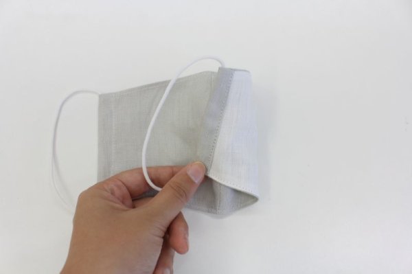 画像5: 5色展開＊HEMP100%で作った立体マスク[レギュラーサイズ] (5)