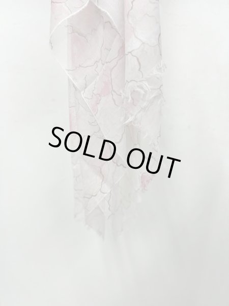 画像2: ＜母の日限定・ストールケース付＞光透けるストール　コットンサーカス柄　グレイッシュピンク (2)